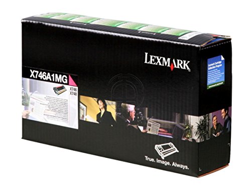 Lexmark X746DE toner magenta original X746A1MG de 7000 pages