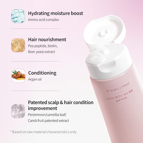 BENTON Glycine Protein Deep Conditioning Hair Mask & Conditioner – Moisture Repair Treatment for Dry or Damaged Hair – Allergen-Free Fragrance – Korean Beauty Care (7.43 fl.oz.) — view 5