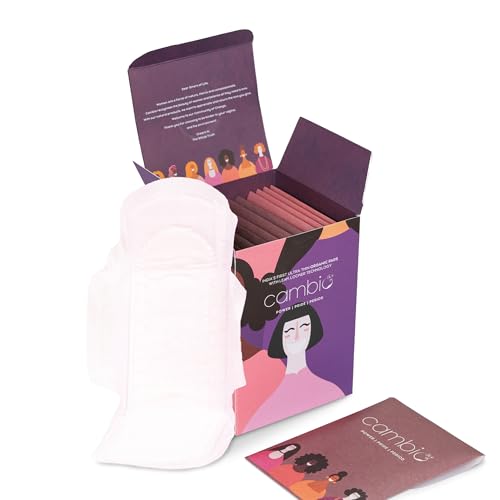 Image of Cambio Ultra Thin Sanitary Pads for Women XXL | Cotton Soft Sanitary Napkin With Disposable Pouch | LeakLock Technology | Odour Control | Absorbs upto 100% fluid | Up to 12 Hours of Protection | Rash Free | Heavy Flow - 330mm- Pack of 36 Pads | No Toxins & Paraben Free