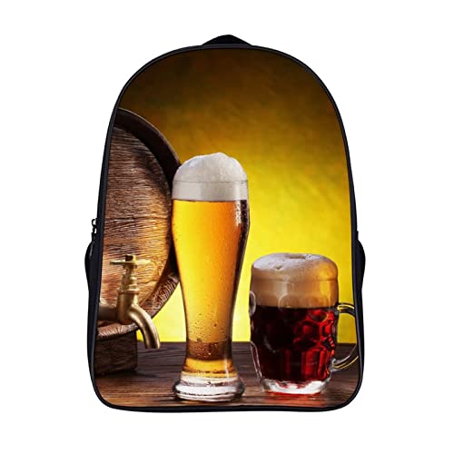 School bag 3D cool design moderne unisexe avec grand volume intérieur 40cm