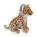 TUKVESZE Brown Cheetah Stuffed Animals 8 inch, Cute & Lifelike Cheetah Stuffed Animals Plush Toy, Gifts for Boys and Girls (8 inch)