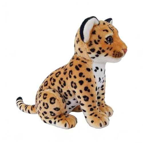 TUKVESZE Brown Cheetah Stuffed Animals 9.8 inch, Cute & Lifelike Leopard Stuffed Animals Plush Toy Gifts for Boys and Girls (9.8 inch) by TUKVESZE - Used condition - Image 8
