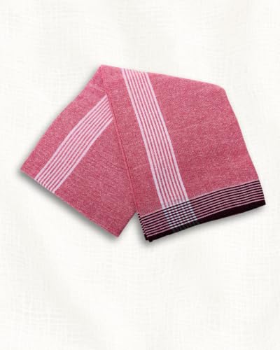 Image of Self Design Blended Solid cotton lungi for men | Daily Wear, Home Wear & Relaxation | 2 Meter | Unstitched