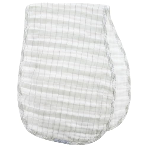 Stephen Joseph, Muslin Baby Burp Cloths, 2-Pack 100% Cotton, Burp Cloth for Baby Boys and Girls, Milk and Cookies2