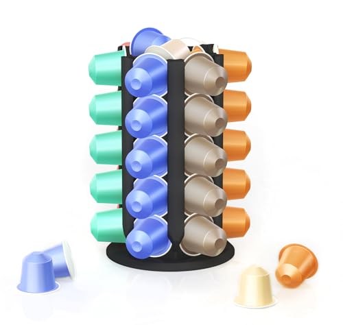 NewGround Designs soporte para cápsulas Nespresso (más de 30), dispensador