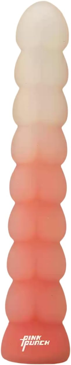 Pink Punch Realistic Dildo Green and Pink for Women (Green)