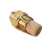 Boquilla de Quemador de Aceite Diésel, 60 Grados, 0,6 USgal/h, Boquilla Aceite Quemador, Pulverización de Cono Completo, Compatibilidad Sistemas de Calefacción Domésticos y Comerciales