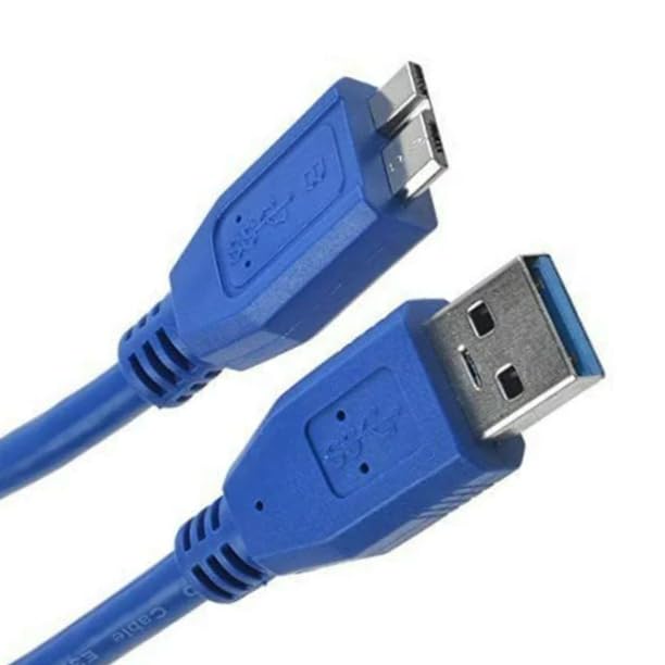 Micro USB 3.0 Cable Compatible with WD Western Digital My Passport and Elements Hard Drives 5ft USB 3.0 A to Micro B Cable Cord image 2