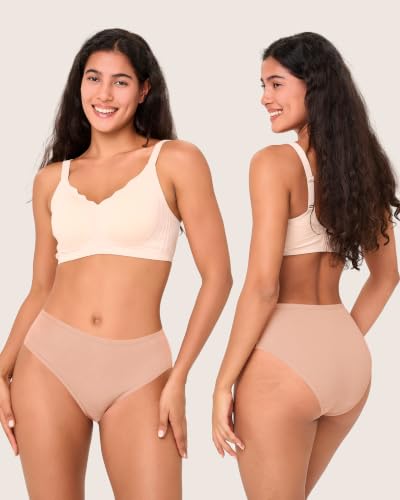 Image of BAMBOO COOL Womens Underwear Breathable Mesh Moisture-Wicking Briefs, Soft & Lightweight Panties