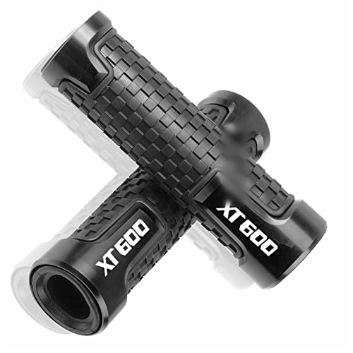 Poignées de guidon moto XT 600 anti-dérapantes en caoutchouc 22mm