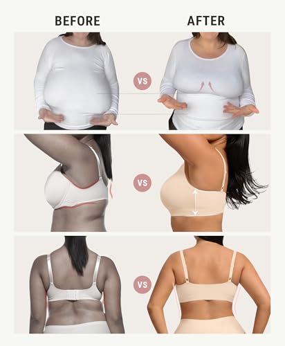 Image of FeelinGirl Seamless Bras Wireless Bralettes for Women, No Wire Unlined Comfort Soft for Sleep, Everyday Bras