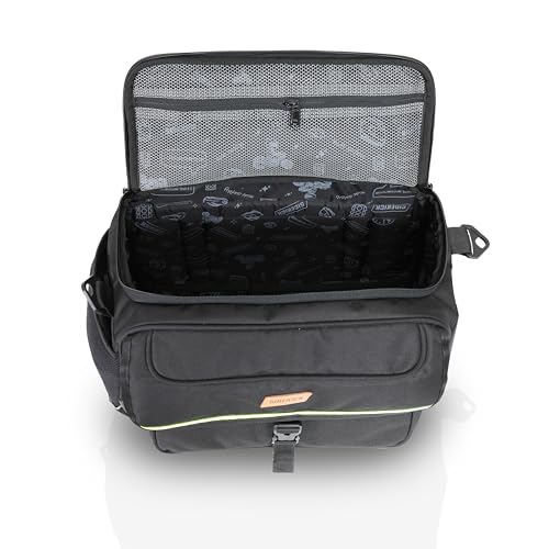 Image of GUARDIANGEARS Sidekick 50Ltrs Cruiser Saddlebags with Waterproof rain Covers for All Motorcycles with a Straight Exhaust.