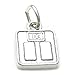 Waagen Sterling Silber Charm .925 x1 Gewichte Watchers of Weight