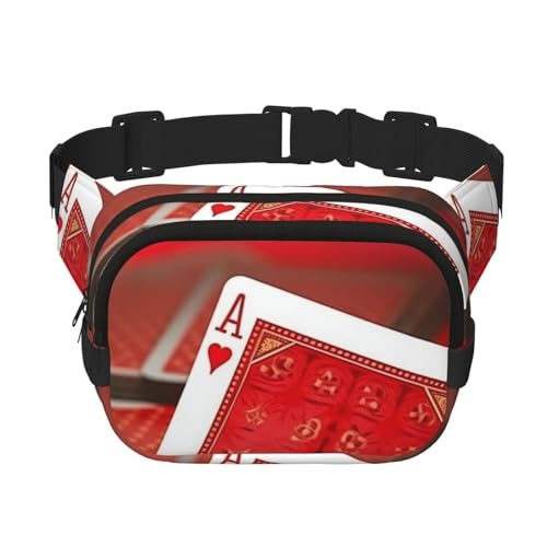 Sac banane rouge mixte et compact pour le sport et le quotidien