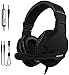 Produktbild NUBWO Gaming Headset für Xbox one PS4 PC, Surround Sound Mikrofon mit Noise Cancelling und Lautstärkeregler Gaming Kopfhörer für Nintendo Switch, Phone, Laptop