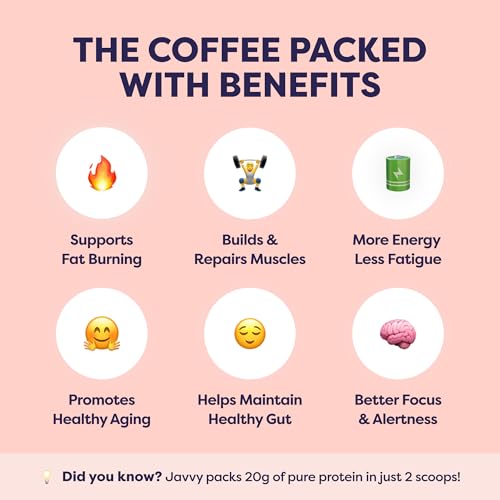 Image of Javvy Protein Iced Coffee - Premium Whey Protein & Iced Coffees, 100% Natural Cold Brew, Zero Artificial Flavors & Sweeteners, 80mg Caffeine, No Added Sugar, 20 Servings, Hazelnut, 1 Pack