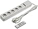 Produktbild ChiliTec Funk Steckdosenleiste 5-Fach mit Fernbedienung 230V Mehrfach Stecker-Leiste mit Einzelschaltung 2300 Watt mit Funkfernbedienung pro Steckplatz Weiß