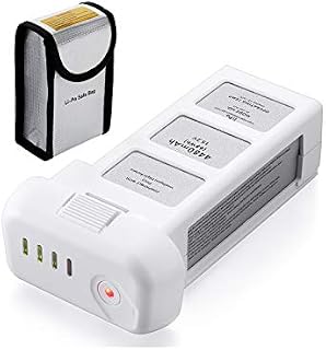 Powerextra Replacement DJI Phantom 3 Battery,15.2V 4480mAh LiPo Intelligent Battery Fit for DJI Phantom 3 Standard Advanced Professional and 4K Drones