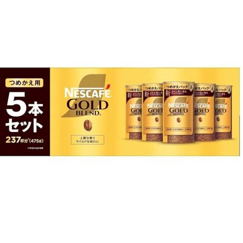 ネスレ ネスカフェ ゴールドブレンド エコ&システムパック 95g×5本