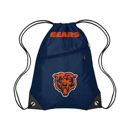 FOCO Chicago Bears NFL Pocket Drawstring Backpack