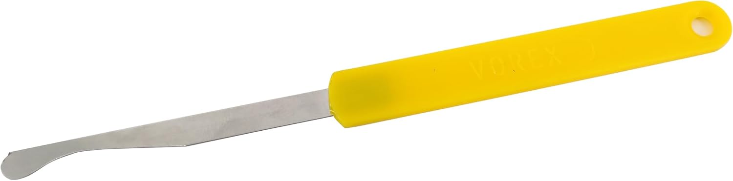 Scoritech Baker's Blade - Straight Stainless Steel Bakery Blade – “Large ball” for Decorating Bread - Made In France - Pack of 10 Blades - Original Professional Grade Scoring Tool - Bakers Lame