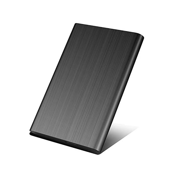 Sincelo Externe Festplatte 1tb,USB 3.0 für PC, Mac, Desktop, Laptop, MacBook, Chromebook (1tb, schwarz)