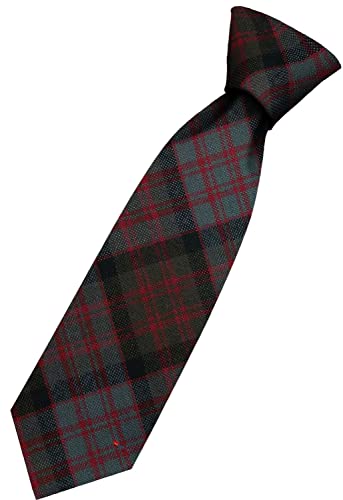 Cravate en laine pour homme tartan MacDonald fabriqué en Écosse