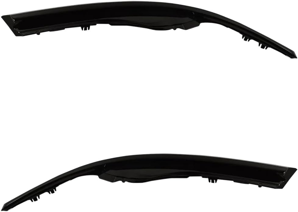 Rareelectrical New Pair Of Headlight Trim Compatible With Scion Toyota Im Base 4 Cyl 1.8L Corolla Im Base 4 Cyl 1.8L 2016-2018 By To2511105 5318212060 5318112060 To2510105