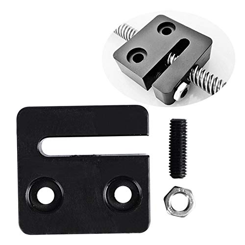 Lysee 3D Printer Parts & Accessories - T8 Anti-Backlash Nut Block for 8Mm Metric Acme Lead Screw for - (Color: Black)