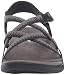 Merrell District MURI Lattice, Sandalias de Talón Abierto Mujer, Negro (Black/Charcoal), 40...