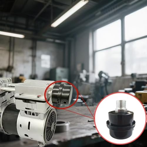 HL018200AV Air Compressor Silencer Filter, Metal Air Compressor Intake Filter Sound Muffler 20mm Thread (1/2\"PT 20mm) - Thumbnail 6