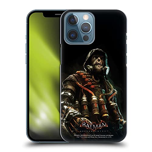 Official Batman Arkham Knight Scarecrow Characters Hard Back Case Compatible with Apple iPhone 13 Pro Max