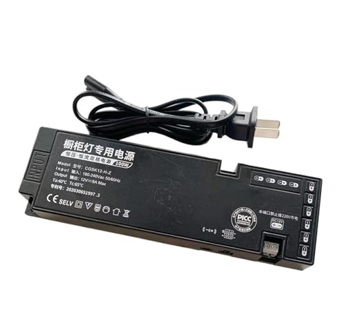 Alimentation LED 12V ultra-mince de 100W dotée de 6 ports de connexion rapide