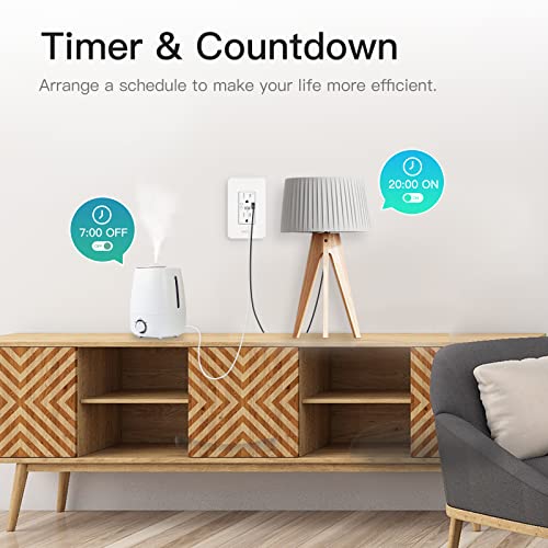 Smart WiFi 2 USB Wall Outlet