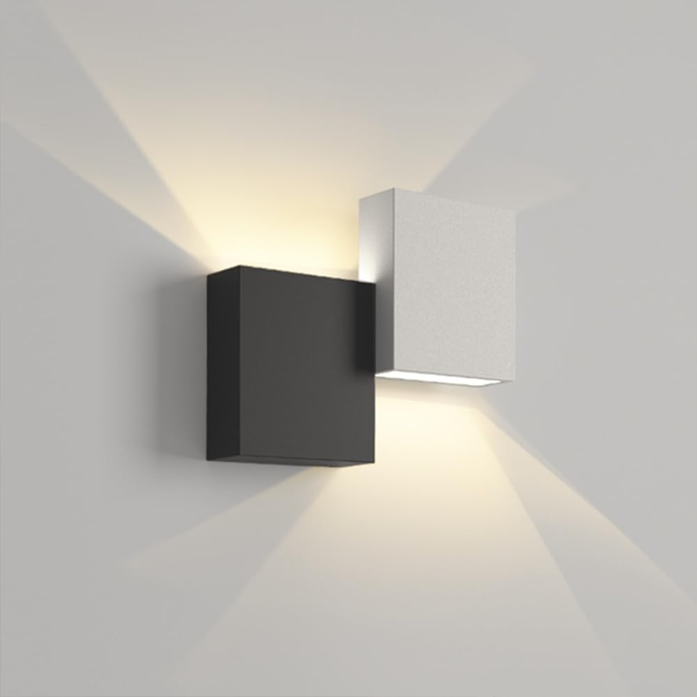 SXECAEPS Wall Lamps Sconces Light Indoor Led Dimmable 12w Warmnaturalwhite Modern Metal Decorative Sconce Lamp for Living Room Bedroom Hallway Corridor