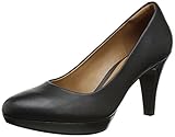 Clarks Women's Brier Dolly, Black Leather, 6 M US