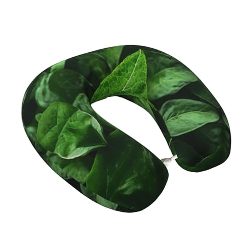 Almohada de espuma viscoelástica ergonómica verde miniatura 2