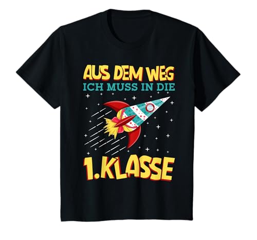 Einschulung Grundschule 1.Klasse Zuckertüte Schulanfang 2025 T-Shirt