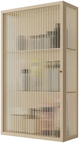 Sleek Metal Bathroom Wall Cabinet - Single Door Storage Organizer for Kitchen, Bathroom, Living Room & Bedroom - Stylish Home Storage Solution