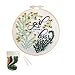 Louise Maelys Cross Stitch Kit Full Range DIY Pattern Stamped Embroidery Kit for Beginner