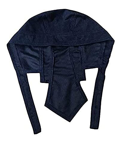 Singh Fashion Sikh Patka/Dastaar with 3 Tani/String Corduroy Cottroise Skull Cap (Pack of 2)-image-3