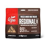 ORIJEN Grain Free High Protein Freeze Dried Dog Treats Regional Red Recipe 1.5oz Bag