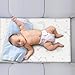 YENING Organic Cotton Pack and Play Mattress Pad Breathable 38x26 Waterproof Baby Mattress for Pack N Play Matress Topper Waterproof with Strap