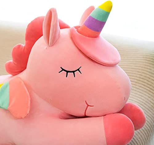 HUG-n-FEEL-SOFT-TOYS-Unicorn-Flying-Soft-Toys-Birthday-Gift-for-GirlsWife-BoyfriendHusband-Soft-Toys-for-Girls-Baby-Toys-Rakhi-for-BrotherSister-Gift-Items-Teddy-Bear-Pink-40-cm