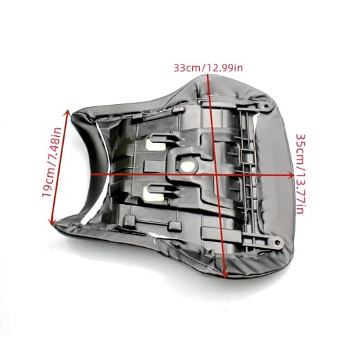 Cojín de motocicleta antideslizante CBR600RR F5 asiento conductor y pasajero 2