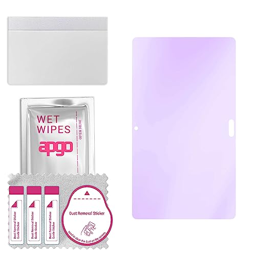 apgo Protector de pantalla Anti-Blue Hybrid Glass 9H para Huawei MediaPad M3 Lite 10