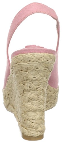 Image of Moda Spana Women's Hide Slingback Espadrille,Blush Cotton Voile,11 M US