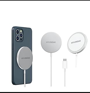 Hyundai HD-W01 15W USB Type-C Wireless Charger, White