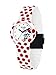 Produktbild Hip Hop Solotempo Damen Uhr mit Disneys Retro Minnie mit Pois Silikonarmband, wasserdicht HWU0965