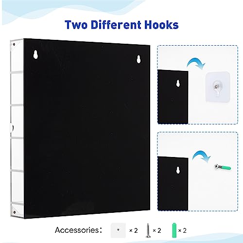 Kislane 5-Tier Acrylic Display Case For Hot Wheels & Matchbox Cars, Transparent Toy Car Showcase With Magnetic Switch Door (5-Tiers) #TOP4